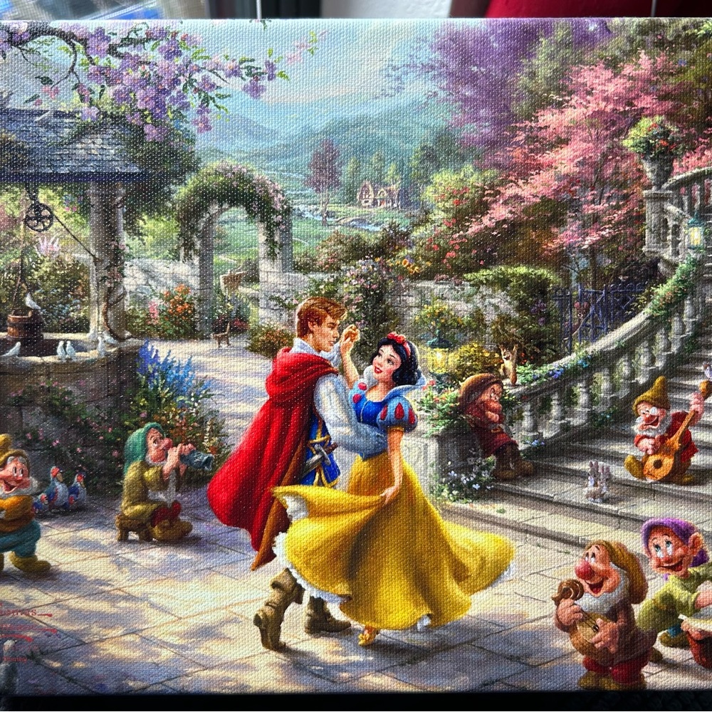 Thomas Kinkade Disney Snow White 8” x 10"